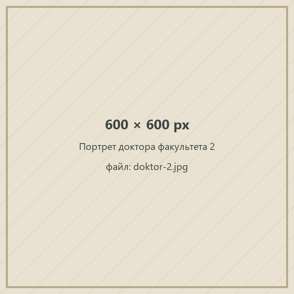 Портрет доктора факультета 2